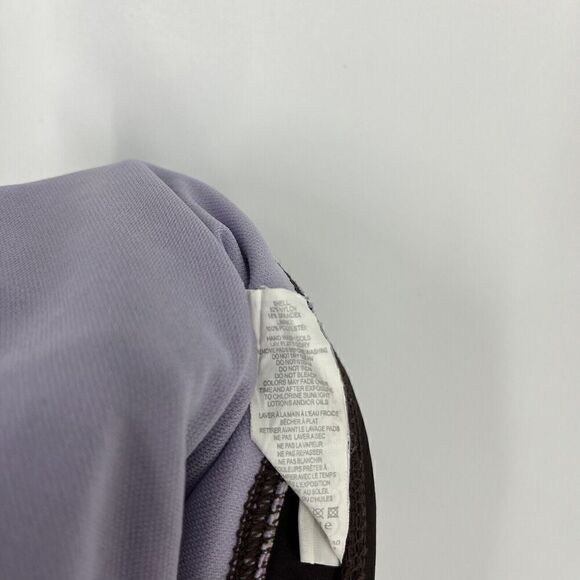 Prana Ramba Hipster Bikini Bottom Size Large Womens Brown Pink Print Swimwear - Picture 6 of 6